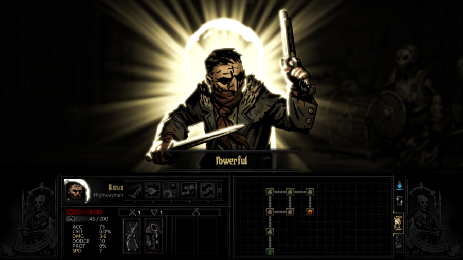 Testing the heroes limits of bravery, the video game Darkest Dungeon, leads them down a perilous descent into darkness.