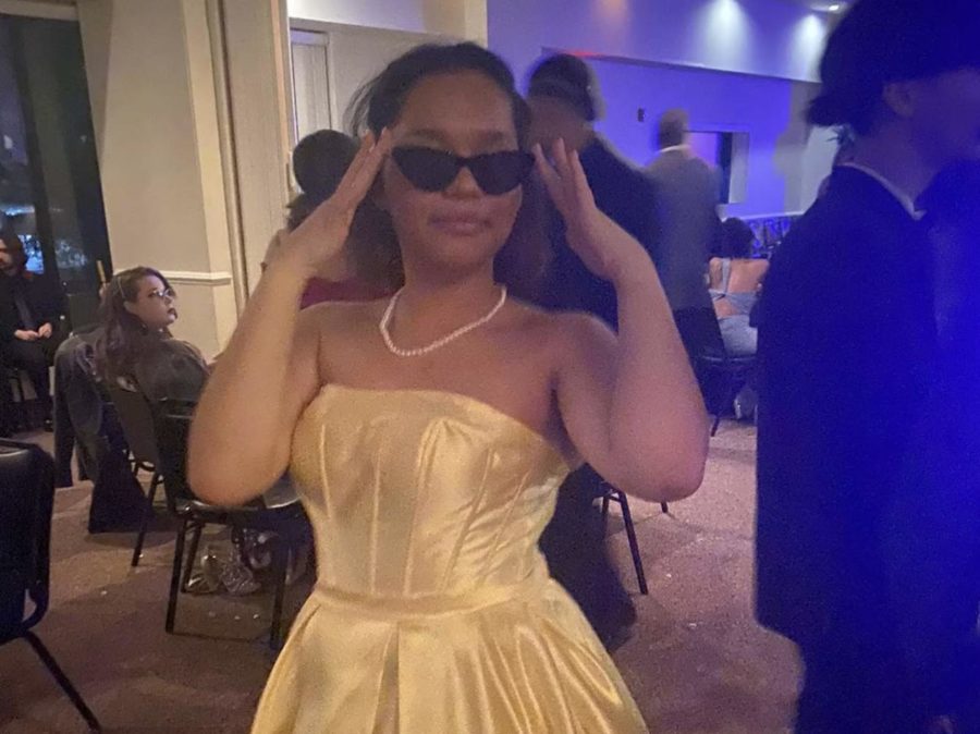 Students from Fuquay-Varina High School celebrate an in-person prom after several years of not being able to attend prom because of the pandemic.