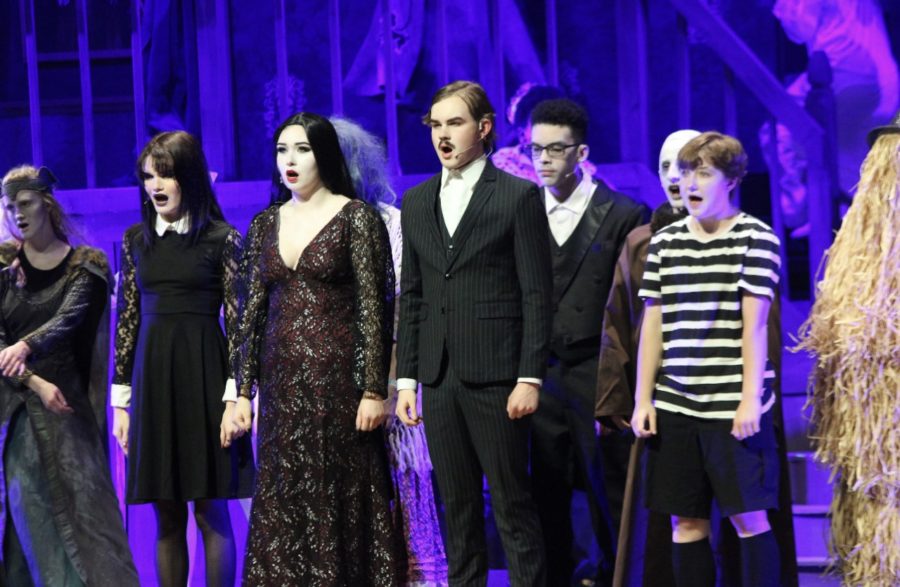 FVHS theater recently closed out the year with their final performance of The Addams Family. 