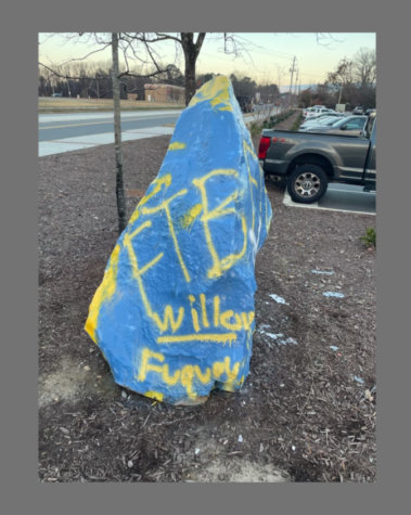 Classless Willow Springs students deface Fuquays spirit rock
