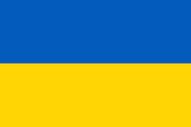 The flag of Ukraine. This is one of the conflicts mentioned in the article.