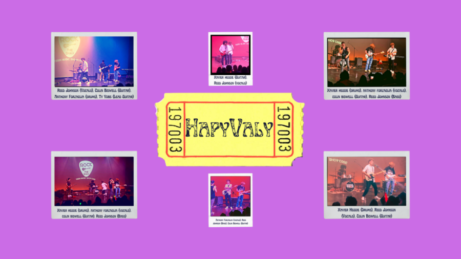 Local band, HapyValy, performs at Rock the Quay event on March 4, 2023