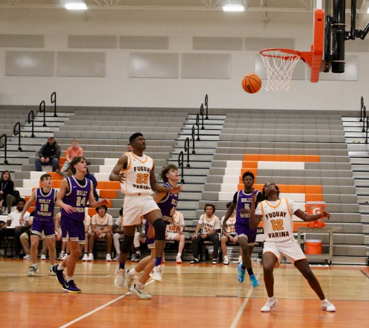 Fuquay Varina High Schools men’s varsity basketball team won against Willow Springs High School, resulting in much excitement from viewers in the stands.