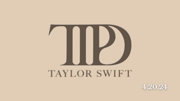 Taylor Swifts upcoming album is called The Dead Poets Department. Made through Canva. 