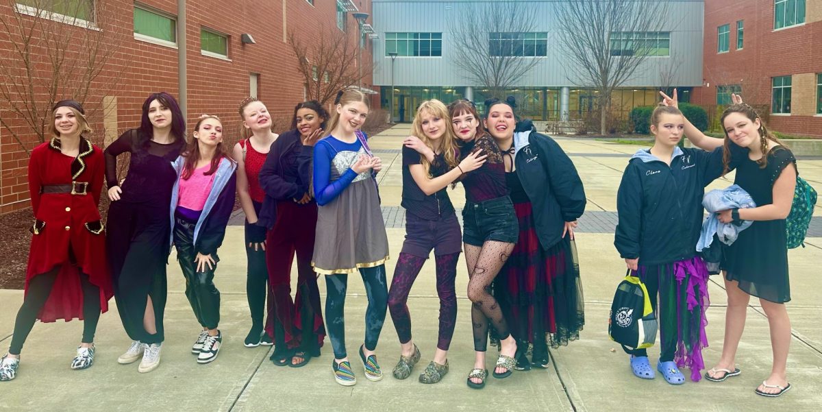 Winter guard season continues with eighth place finish