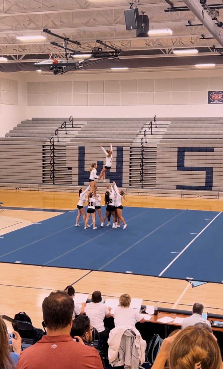 The FVHS stunt team has reformed and is competing for the first time in school history. 