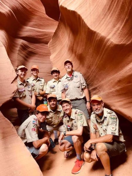 Scouts BSA is a great opportunity for people to make connections in their community. In 2020, Troop 320 went on a trip to several states in the west that included a visit to Antelope Canyon. 