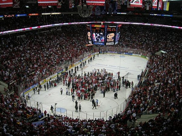 The 2005-2006 NHL Stanley Cup Championship at PNC Arena
