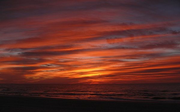 Sunrise over Wrightsville beach