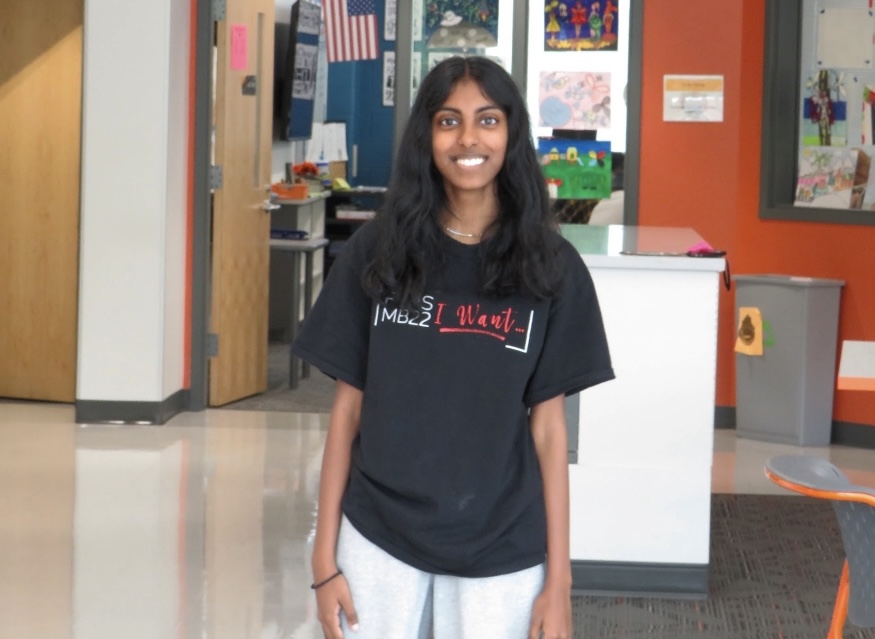 Sophomore Adithi Balaji, a student at Fuquay-Varina High School, was accepted into The North Carolina School of Science and Mathematics.