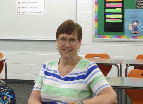 Fuquay-Varina High School math teacher, Mrs. Barber is retiring from Fuquay.