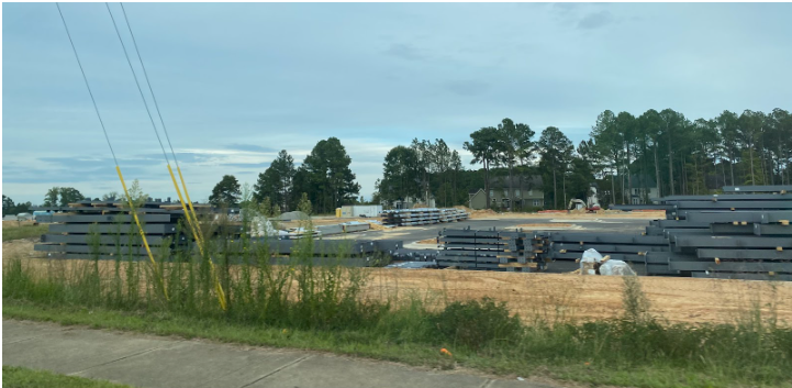 Construction sites are appearing all over Fuquay. With many roads being closed, students and bus drivers are navigating new routes to get to school.