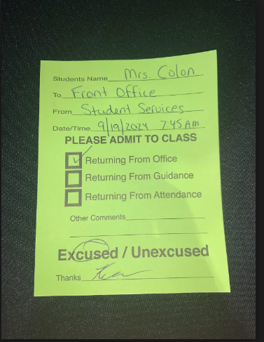 Teachers shouldn’t continue to mark students late to first period. Many students believe it isn't their fault when they come in late.