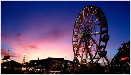 People at the state fair enjoy a wide range of rides and foods, with each visitor having their own favorites that make the fair experience special for them.