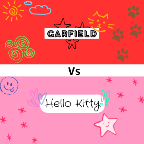 The debate on whether Garfield is better than Hello Kitty is ongoing.