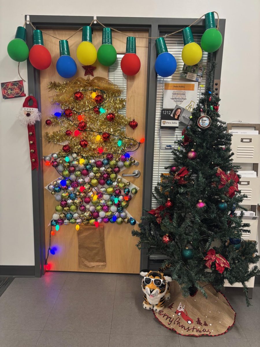 FVHS students and staff spent extra time together last week decorating their doors with holiday spirit. 