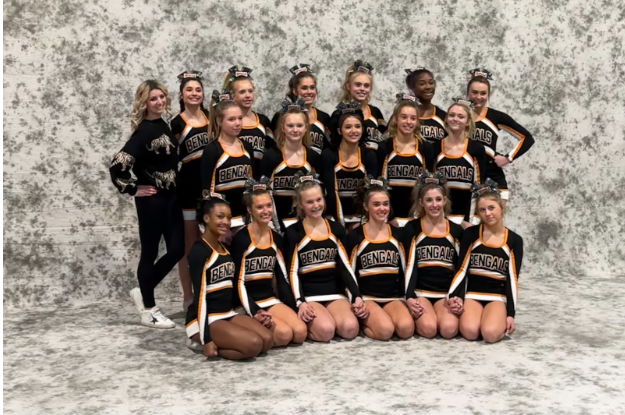 FV varsity cheer team shines at NCHSSA state competition with hard work, teamwork, and long lasting memories. 