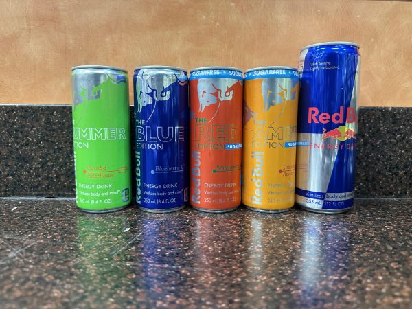 From the classic original Red Bull, to coconut, tropical, and winterberry FVHS students have picked their favorite. 

