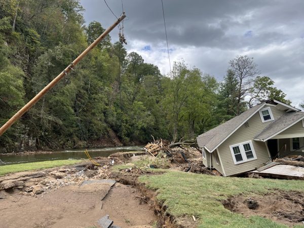 Damage done in Virginia by Hurricane Helene. Storm damage continues to intensify as storms do.

