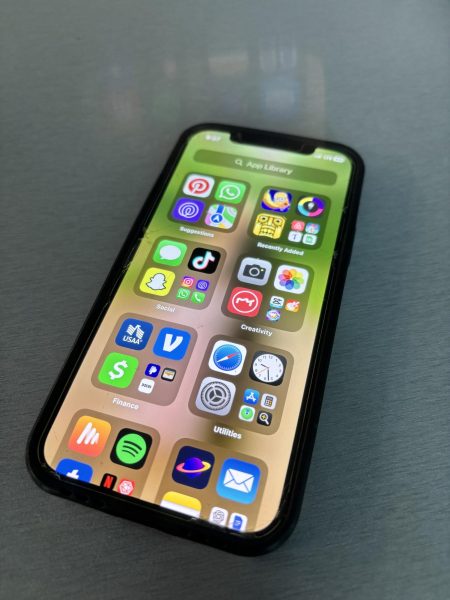 Senior Elaine Stuber’s most used apps on her iPhone.

