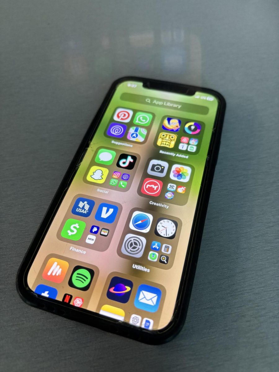 Senior Elaine Stuber’s most used apps on her iPhone.

