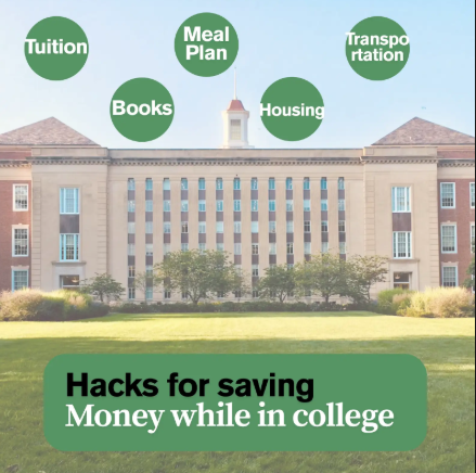 Being sure to have enough funds is especially important in college. Make life easier for yourself in the long run and choose wisely what you spend on.