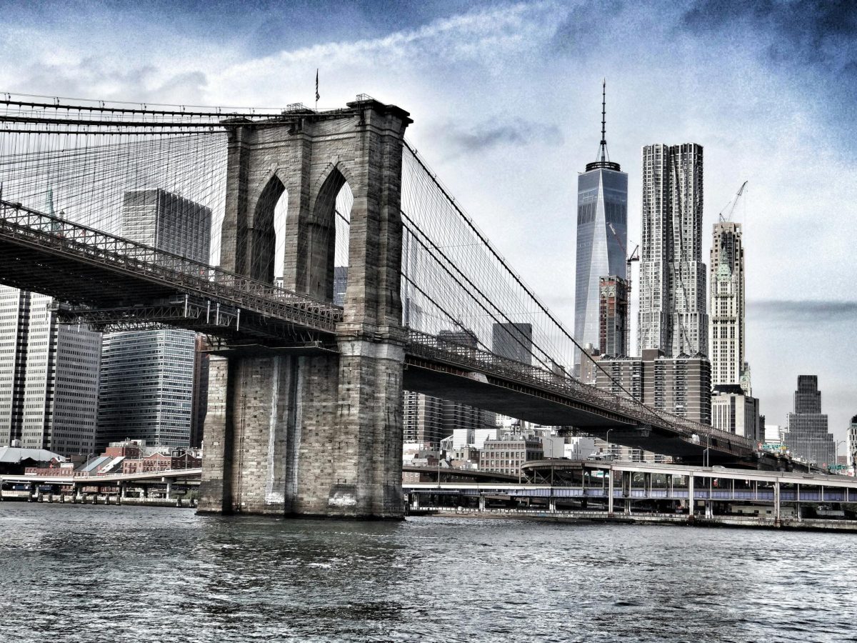 The Brooklyn Bridge, which carries thousands of vehicles over the water on a daily basis, was struck by a Mexican Navy ship.

