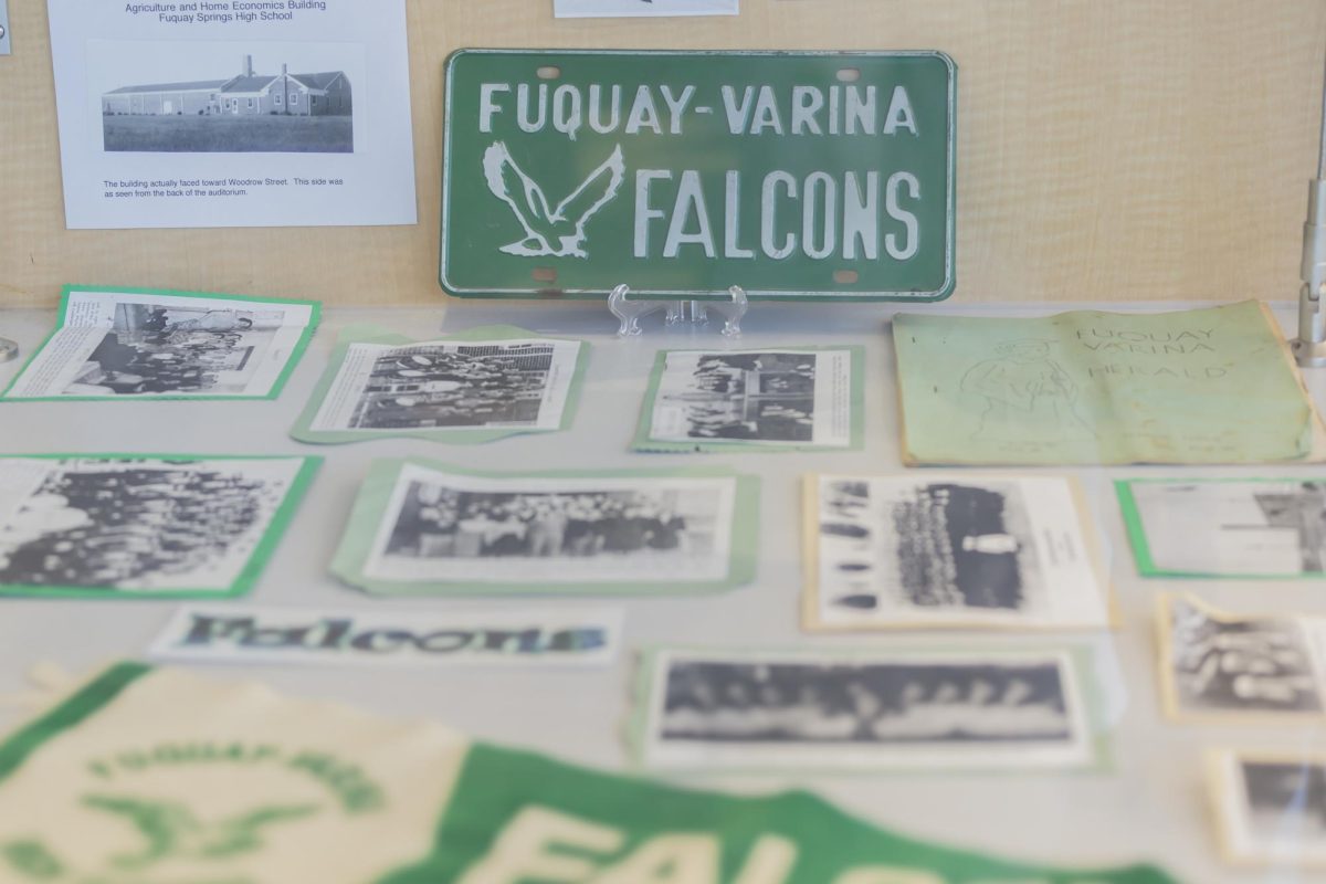 Pictures and artifacts of the old school are being placed in many trophy cases in preparation for our 50th anniversary.