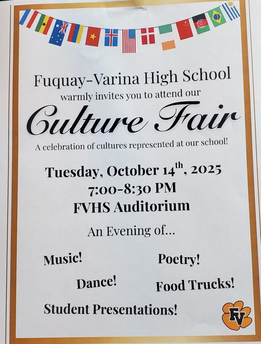 Flyer made by Annais Mandel, the president of Spanish Honors Society. 