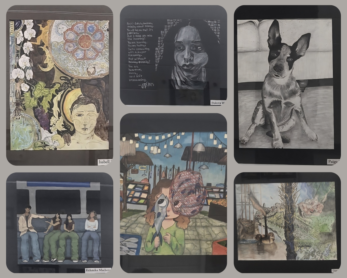 FVHS students express themselves through their artwork, which helps tell each of their individual stories.