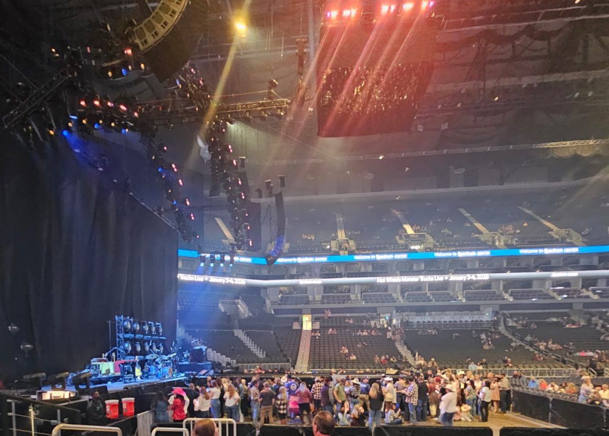 The Jonas Brothers performed in Charlotte at Spectrum Stadium