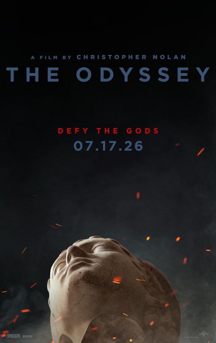 Movie poster for ‘The Odyssey’ (2026). Courtesy of Syncopy Inc. and Universal Pictures. 