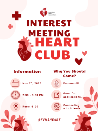 Lakshya Bobbili is the co-president of the new Heart Club.