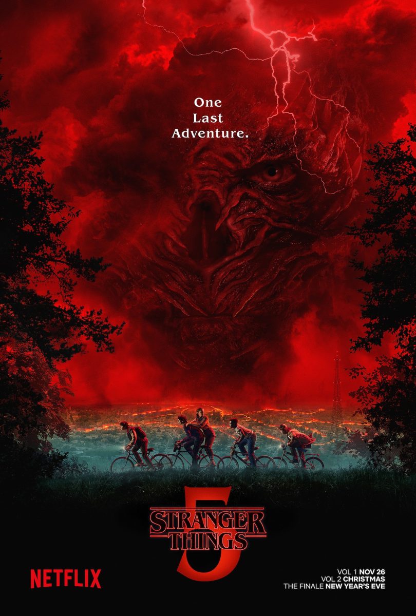 Stranger Things Season 5 poster courtesy of Netflix.