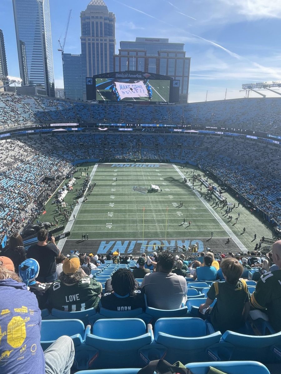 The Panthers prepared to take on the Green Bay Packers in week 13 of the 2023-2024 season. 