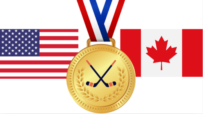 Team USA mens and womens hockey take care of Canada in their gold medal games.
