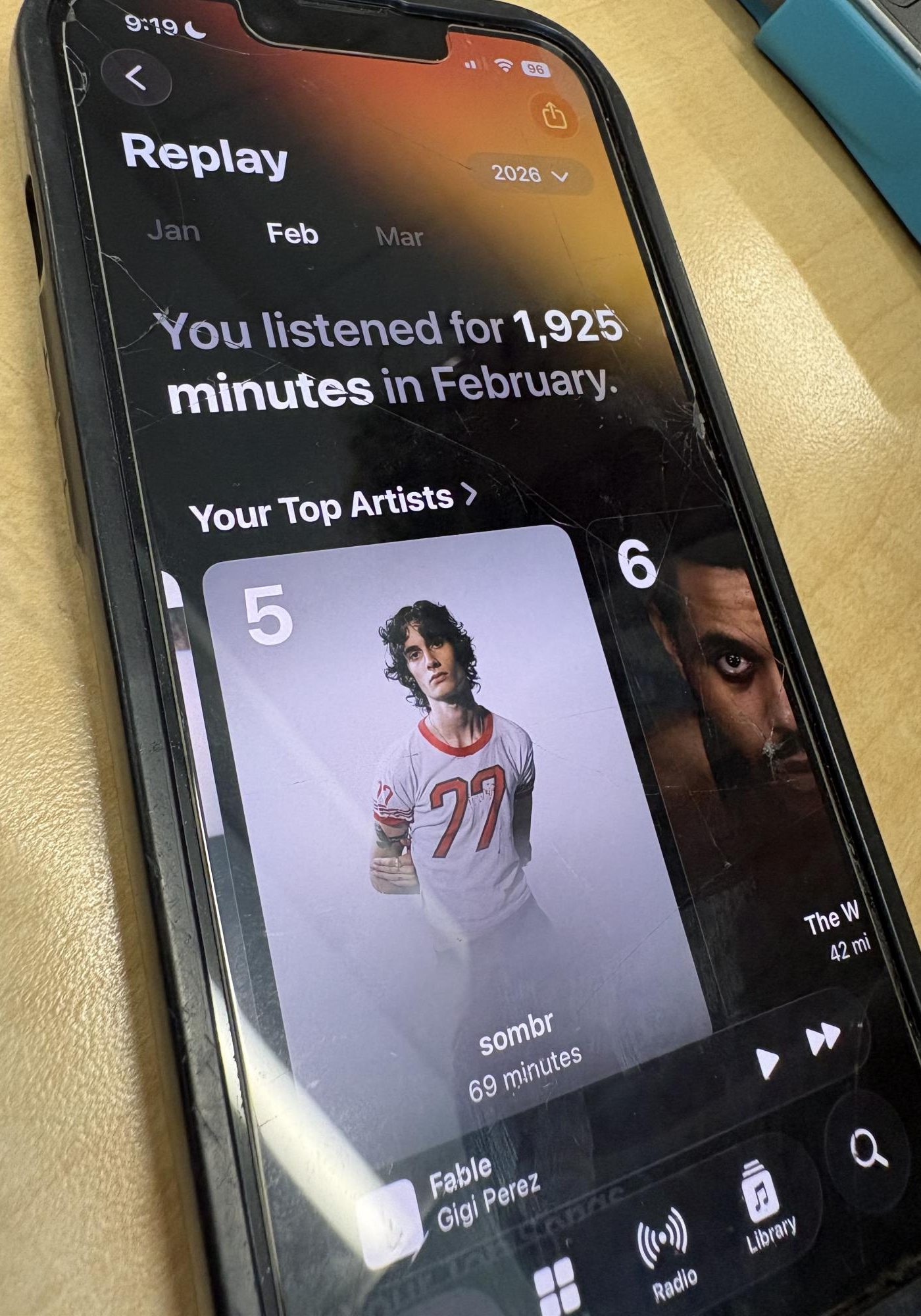 Some high school students listen to a large amount of music to help them focus.
