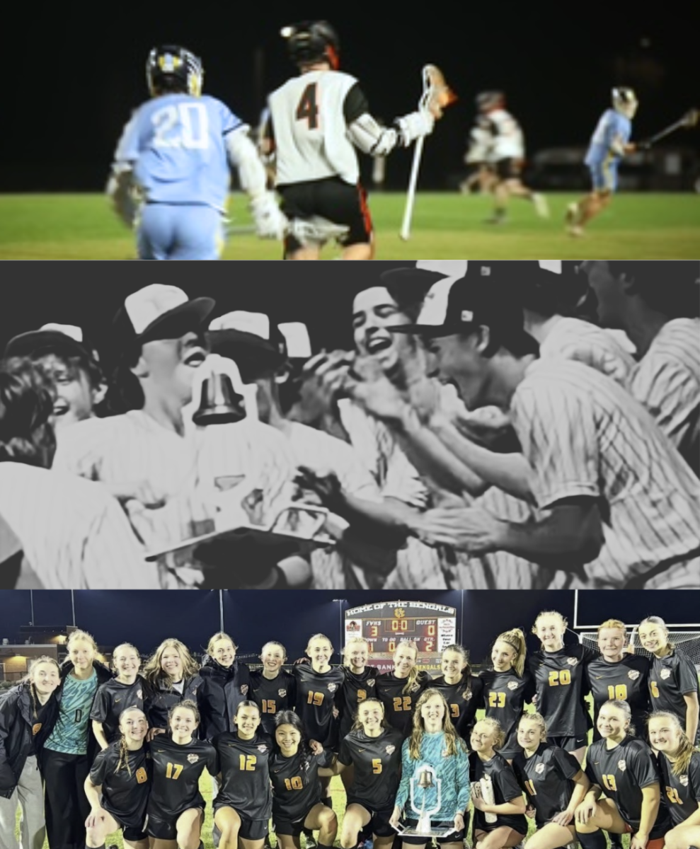 Mens lacrosse battles it out with WSHS, while baseball and womens Soccer celebrate winning their Battles of the Bell. 