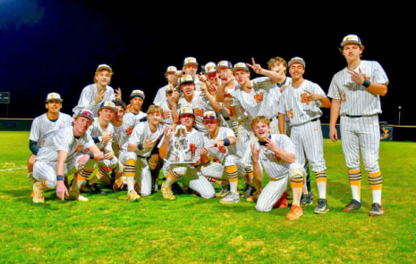 The FVHS baseball team celebrates its third straight win as they prepare for their next game and a chance for them to extend the streak.