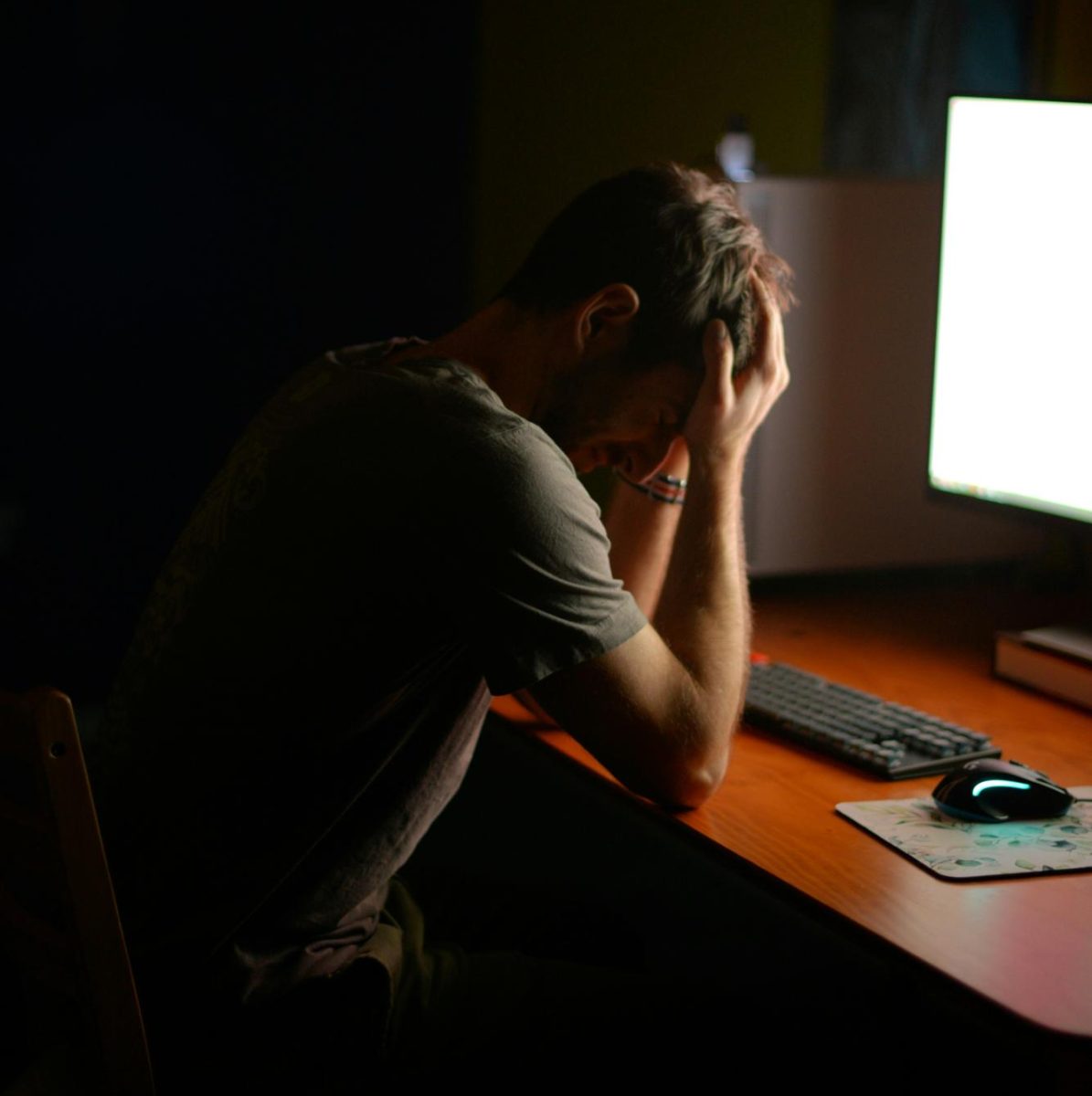 Academic burnout makes students exhausted and stressed.