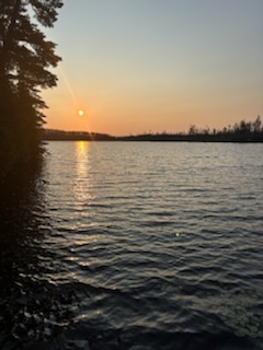 The sun sets on the Minnesota Boundary Waters, an area that may be affected by the reversal of mining laws for the region.