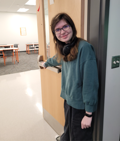 Not many people hold doors anymore, but occasionally some will. It can be helpful and is kind when someone holds the door for you.