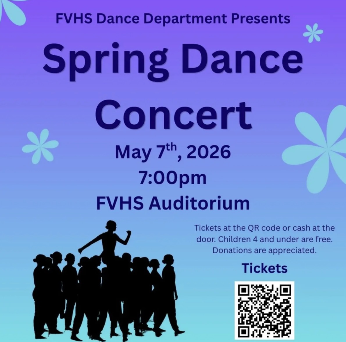 Dancers are ready to perform for an audience in their dance concert.