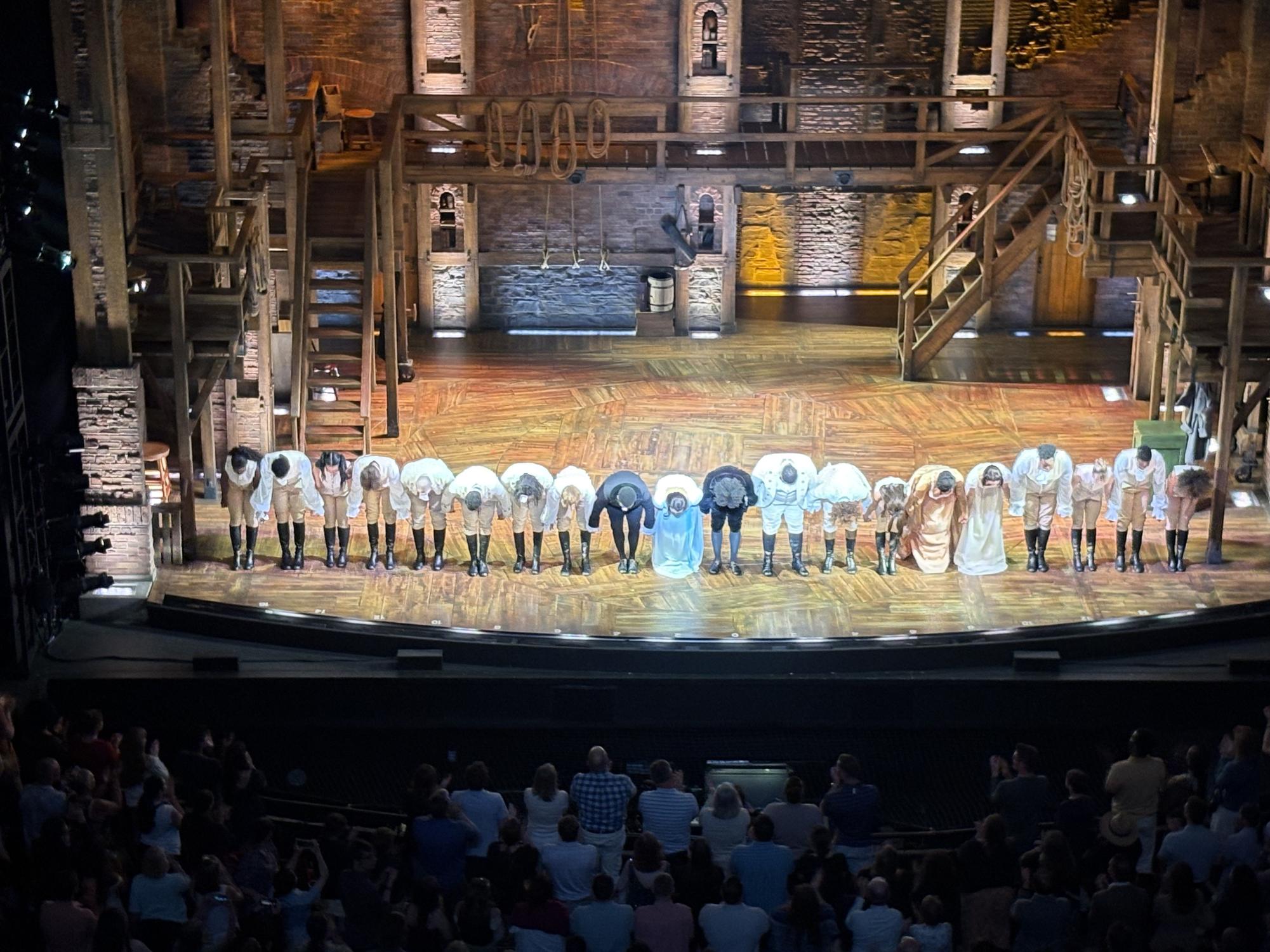 “Hamilton” is showing in Durham until June 14.

