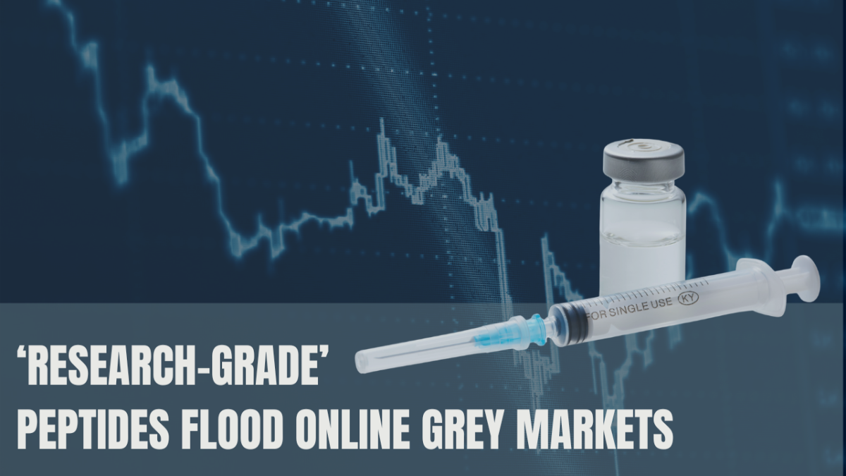 While originally created to help individuals with diabetes, ‘research-grade’ GLP-1’s and other peptides are increasingly being misused by the public for aesthetic pursuits.