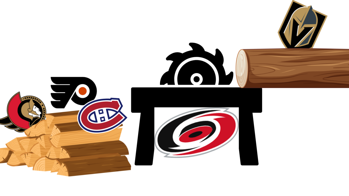 Vegas is heading straight for the buzz saw that is the 12-1 Carolina Hurricanes.
